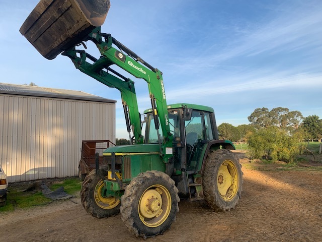 JOHN DEERE 6210 QUICKE Q45 LOADER