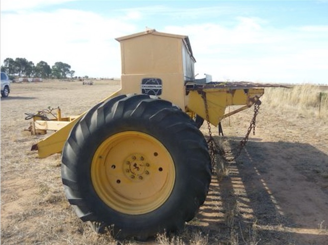 28 Run Chamberlin Mark 3 Combine with WALKER TRIPLE DISC