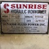 Under Auction (A126) - IW-60H Hydraulic Sunrise Punch & Shears  (Seymour)