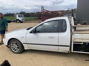 Under Auction (A126) - 2003, Ford Falcon Ute SE Utility  (Tooborac)
