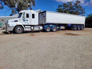 2012 Freightliner CST112 and 2017 Moore tipper 