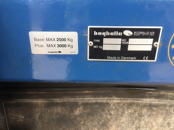 Super Spreader Bogballe 3PL