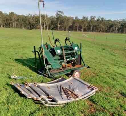 Under Auction - Arrow Equipment Rapid Sheep Handler on Trailer - 2% + GST Buyers Premium On All Lots 