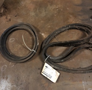 Belts for header and front