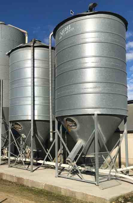 10-12 ton NPS Fully Reconditioned Silos
