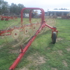 Ennorossi 9 wheel in-line hay rake