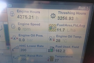 2009 Case IH 9120 Header 40ft MacDon Draper Front