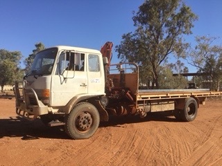 Hino Truck with Hiab
