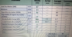 130mt Ryegrass/Clover Hay 500-550kg 8x4x3 Bale