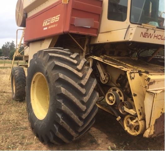 New Holland TR85 Header Harvester For Sale or as Parts