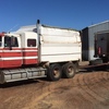 1987 FORD LTL Truck and 3 Axle Dog Trailer For Sale - with CAT !