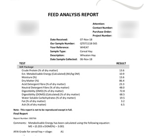 45mt Wheaten Hay 650kg+ 8x4x3 Bales