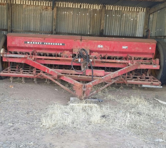 Massey Ferguson 56 Model 24 Row Combine