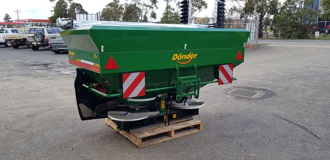 Donder CGSA 2500 Liter Linkage Fertilizer Spreader For Sale New! - European Made!