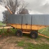 Parkes Industries Mother Bin Grain Bin With Auger 