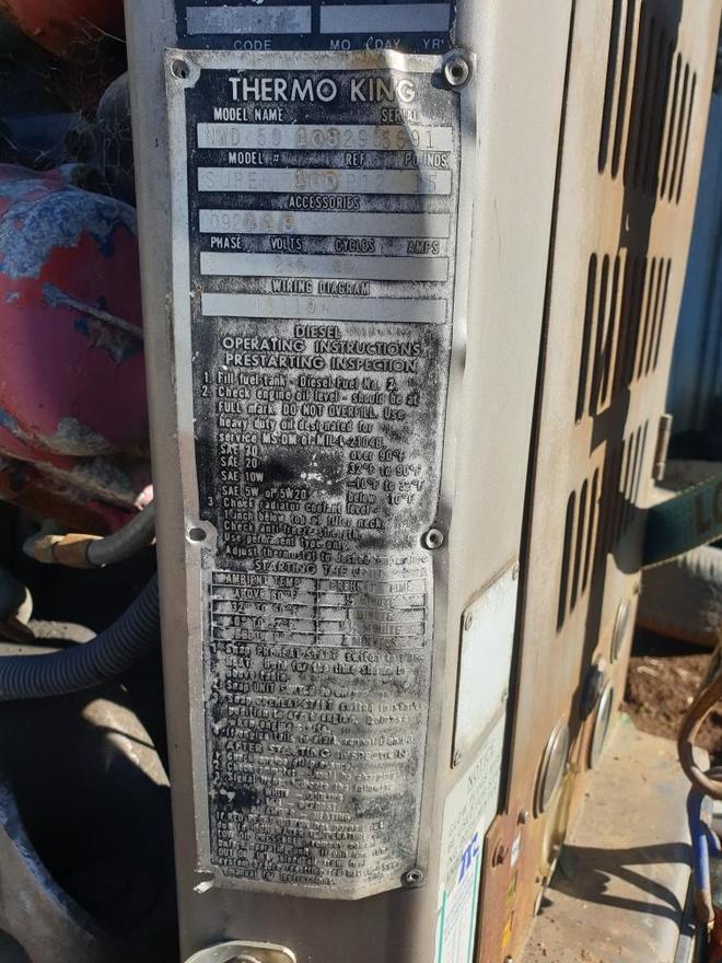 Thermo King Refrigeration units   x 2