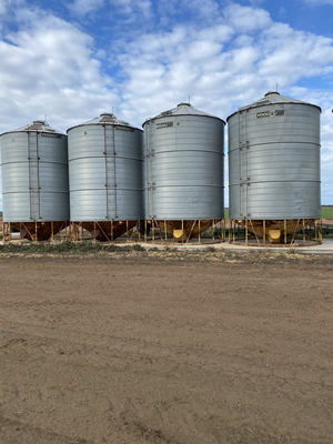 4 x 40mt Yoogali Engineering Grain Silos
