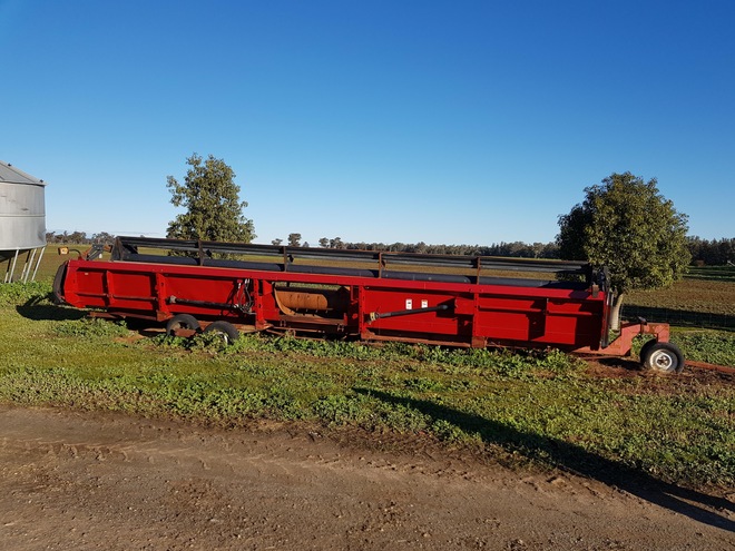 Case 1010 30 Ft Front