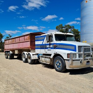 International 3600 S-Line Truck and Steel Tipper