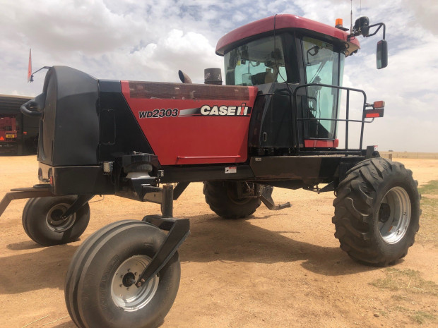 Case IH WD2303 Self Propelled Windrower