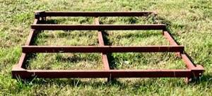 Portable Steel Platform Heavy Duty 183 x 191cm