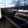 2016 20' 3x1 Stock Crate on a Marlin Tri Axle Dog Trailer
