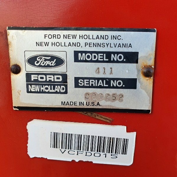 New Holland 411 mower conditioner 