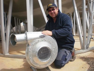 Grain Aeration System