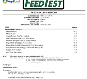 Canola Hay 1 B Double Load AVAILABLE NOW
