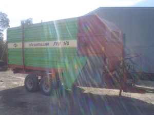 Strautmann FVW 140 Silage feed out wagon