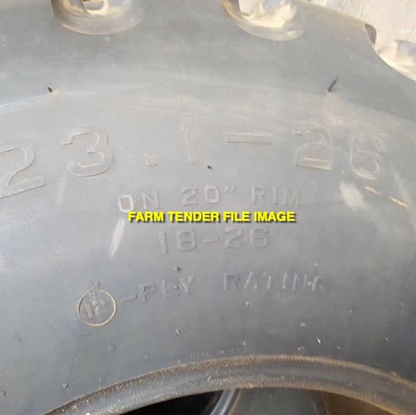 WANTED 23.1 x 26 Ag Tread Tyres