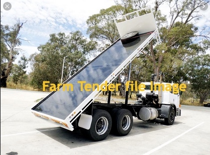 Tipping Tray with Hoist