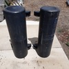 Pontoons for water pump