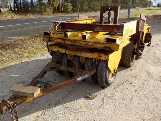 Road Roller Towed