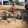 Massey Ferguson Hay Rake 3.4m (New condition)