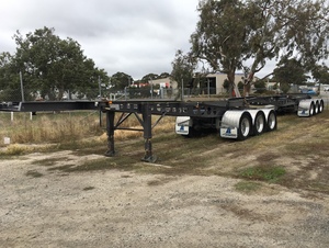 2012-2013 Freighter Super Light Skel Container B Double Trailers