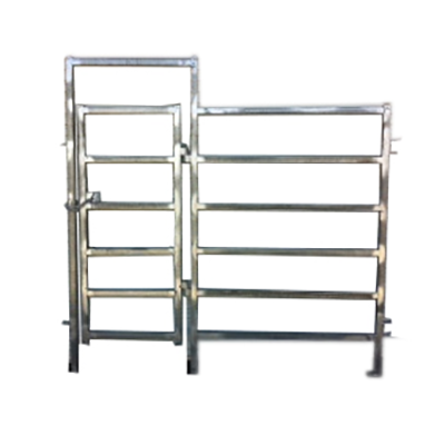 Under Auction - New Cattle Panel Man Gate - 2% Buyers Premium On All Lots 