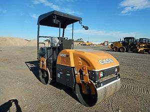 New unused 2019 Case 450DX Articulated twin smooth drum compactor/roller