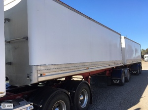 2001 Hamalex 19 m B-Double Tippers