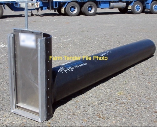 Wanted Poly Pipe for Open Channel Replacement 400mm