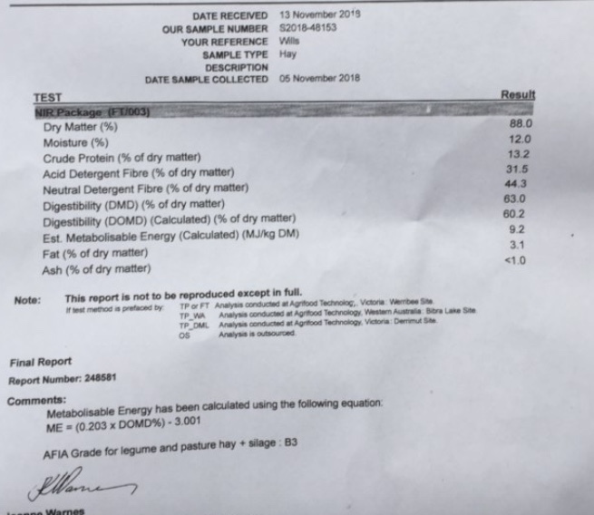 Canola Hay 160 Bales