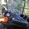 Massey Ferguson 9635 Windrow Tractor 2009 with 16 ft Razor Bar 4 Steel Roller Conditioner Front. 2012