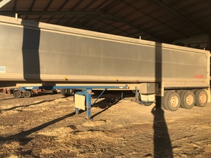 2004 Tefco Alloy Tipping TOA Trailer