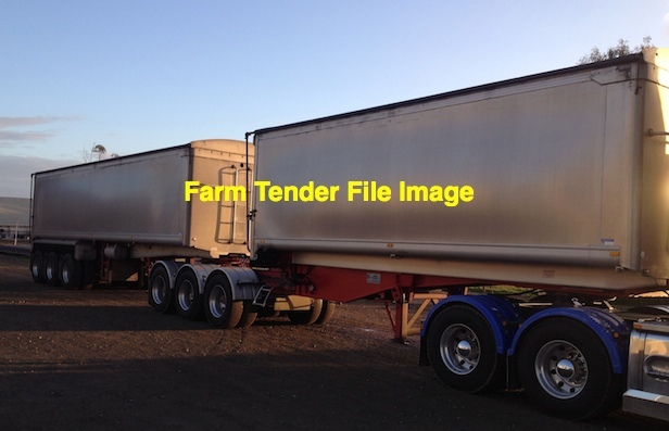 WANTED Work for a B Double Grain Tippers 