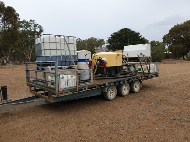 Chemical Batching Trailer