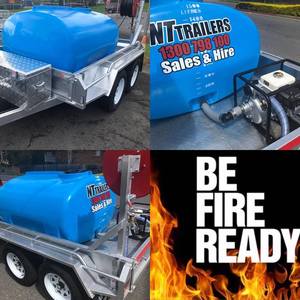 NEW WATER / SITE DUST CONTROL TRAILERS - Finance Available