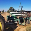 John Shearer 40 Row Combine For Sale w Hyd Harrows & SSB