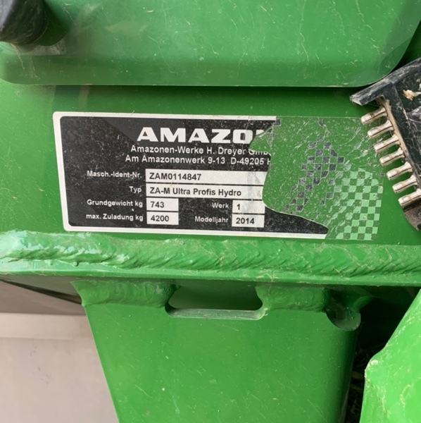 2014 Amazone ZA-M Ultra Profis Hydro Spreader
