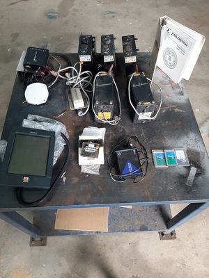 Agco Fieldstar yeild mapping components