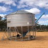 35mt Campbell Field Bin with external Auger